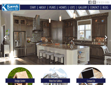 Tablet Screenshot of kaerekhomes.com